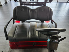 Red 2021 Yamaha Drive 2 QuieTech EFI Golf Cart for Sale image 3
