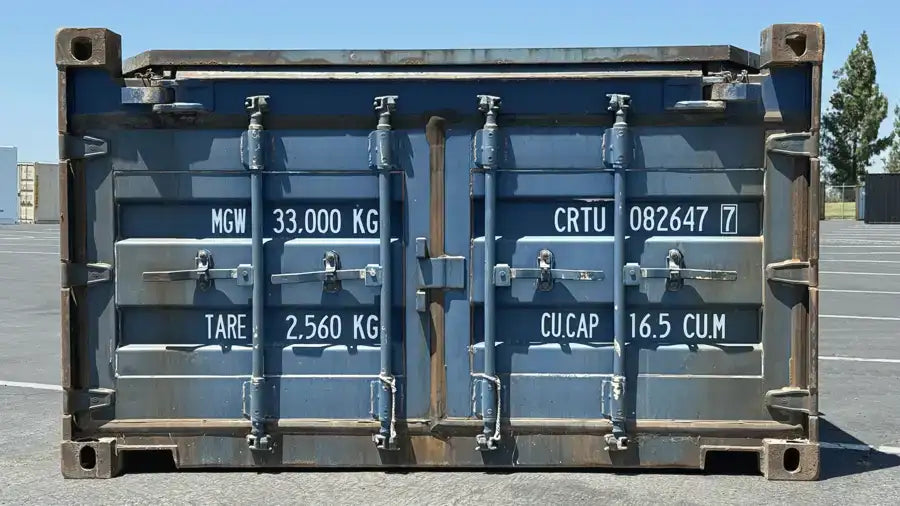 20ft Used Half Height Hard Top Shipping Container image 6