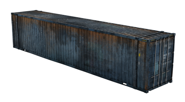 45 Ft Hc Container For Sale Used Blue image 0