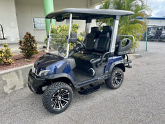 2026 Tara Explorer 2+2 Golf Cart for Sale (Mediterranean Blue) image 0