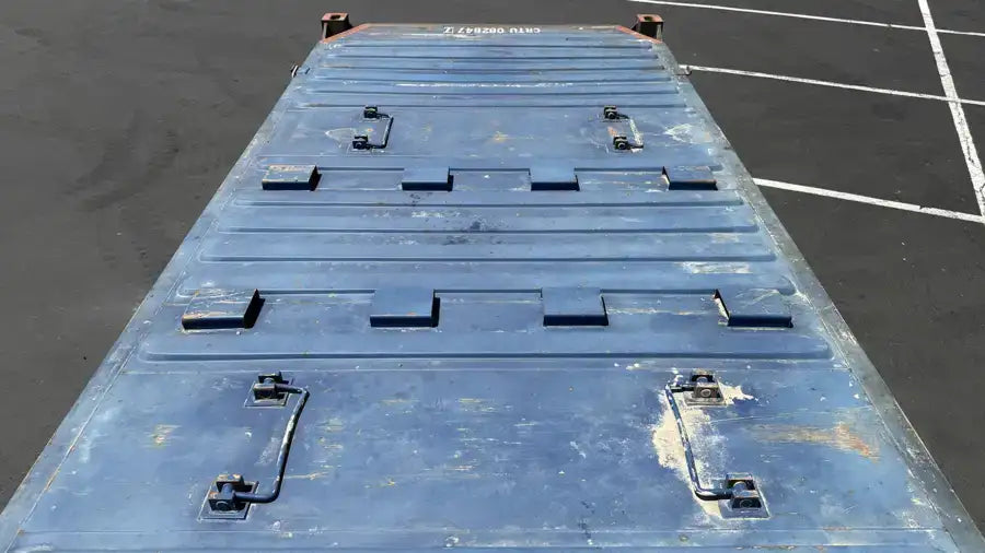 20ft Used Half Height Hard Top Shipping Container image 2