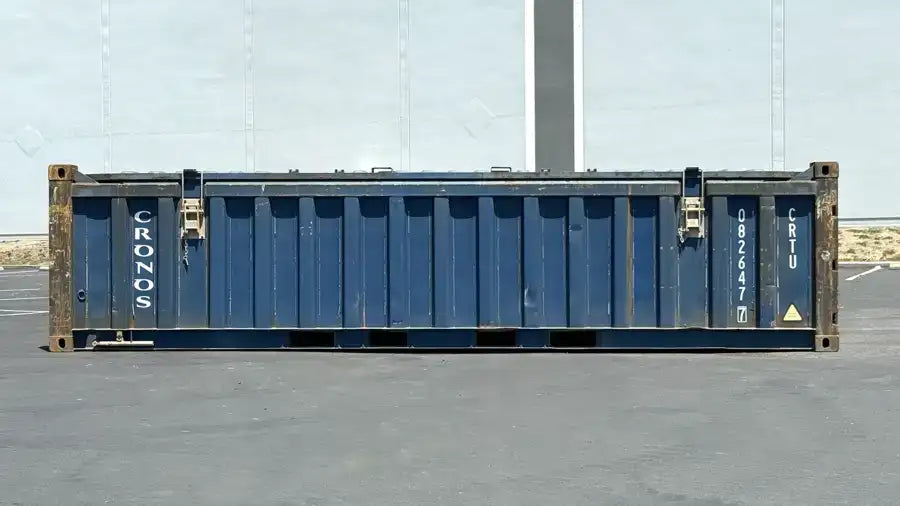 20ft Used Half Height Hard Top Shipping Container image 4