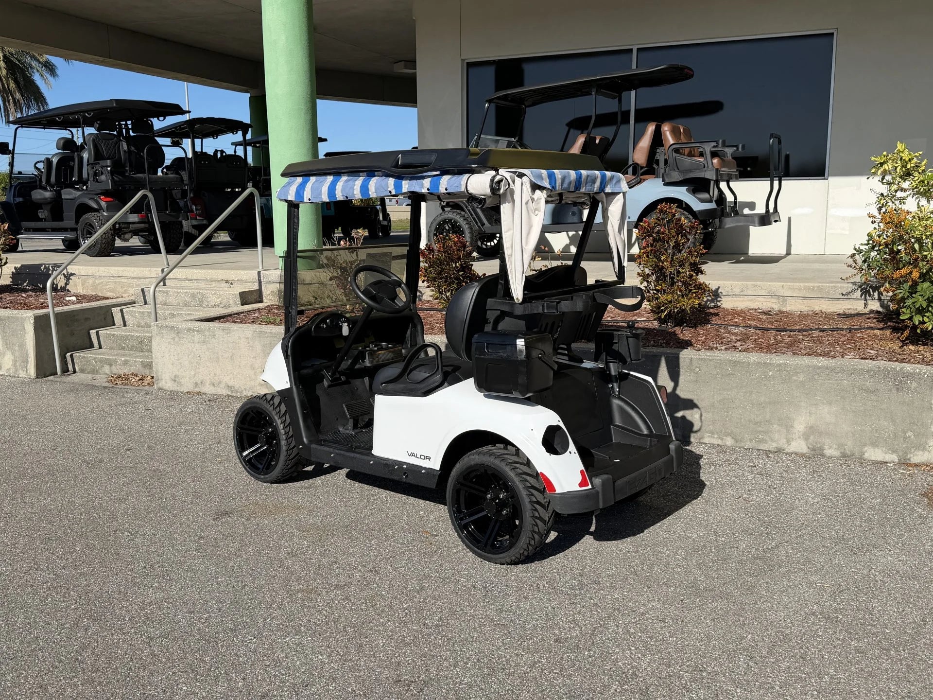 2020 RXV Elite E-Z-GO  Lithium Golf Cart for Sale (White) image 1