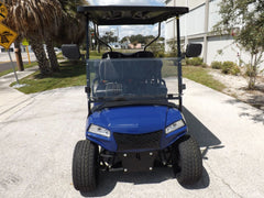 Blue 2023 HONOR LSV 2+2 G1 Lifted Lithium Golf Cart for Sale image 1