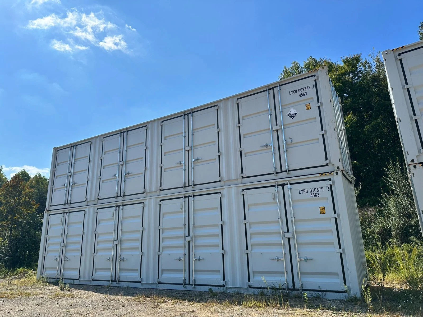 NEW 40ft High Cube Shipping Container – Open Side 4 Doors image 0