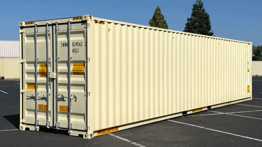 Rent 40ft High Cube (9.5ft) Storage Container w/ Doors on Both Ends image 17