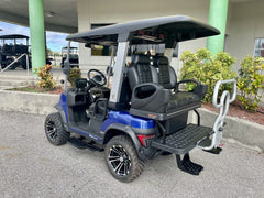 2026 Explorer 2+2 Tara Golf Cart for Sale (Electric Blue) image 1