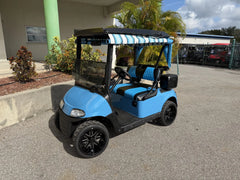 E-Z-GO 2020 Lithium RXV  Elite Golf Cart for Sale (Sky Blue) image 0