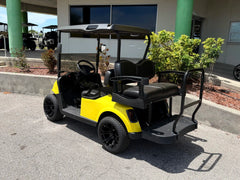 2020 E-Z-GO RXV Elite Lithium Golf Cart for Sale (Yellow) image 1