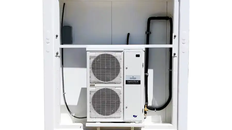 Single-Phase 20ft New Refrigerated Container Low Temp image 1