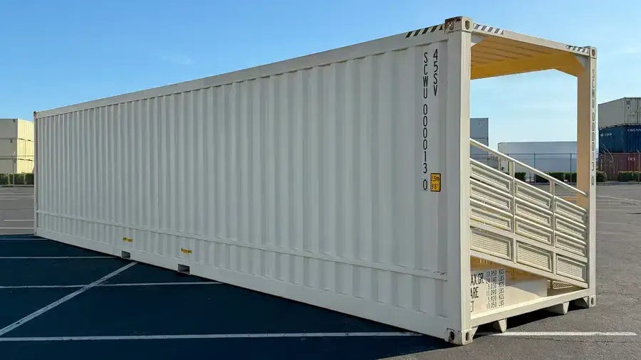Rent 40ft High Cube 74-Seat Bleacher Container image 3