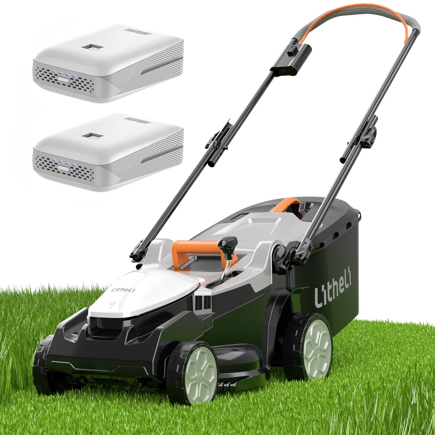 Litheli 13″ 20V Cordless Lawn Mower with 4.0Ah Battery image 14