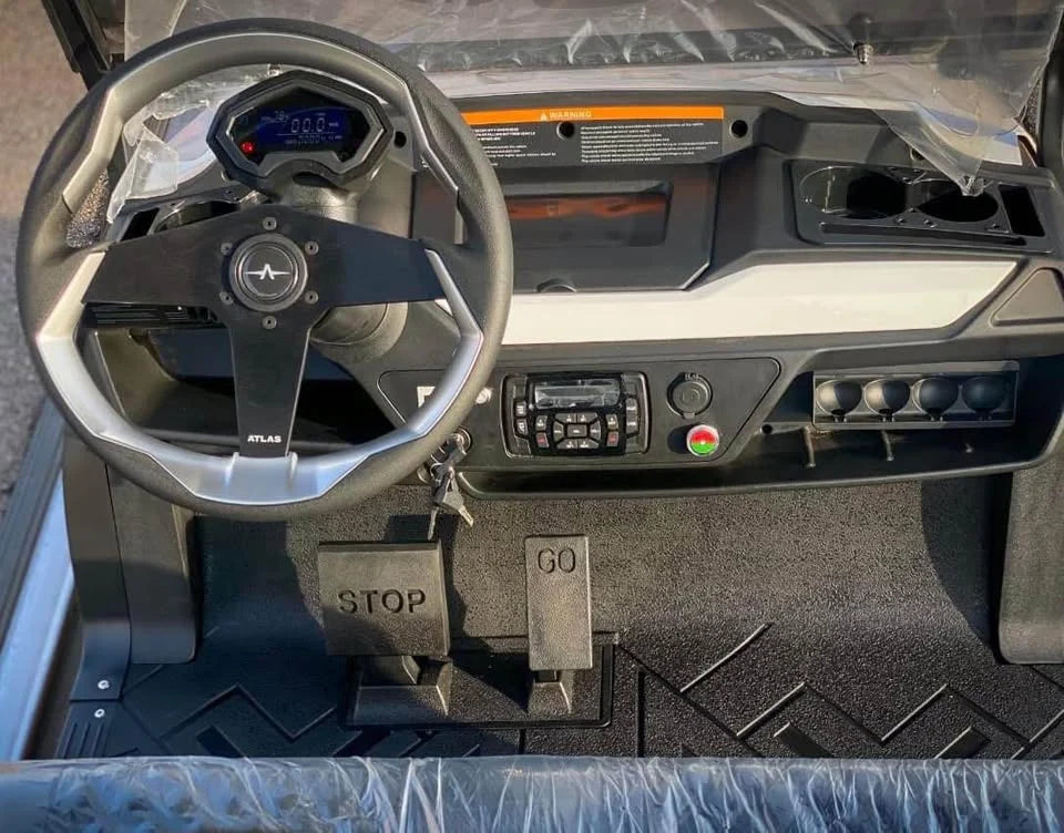 2023 Atlas non lifted 4 Passengers Golf Cart for Sale image 8