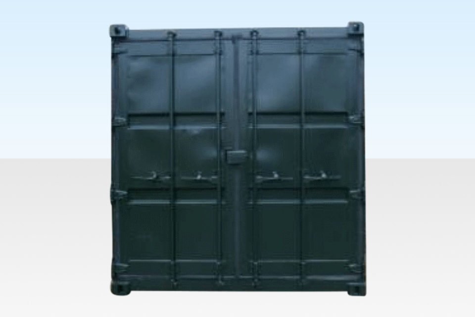 10ft Cut Down Used Shipping Container for Sale | Compact Storage Container image 2